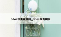 ddos攻击花钱吗_ddos攻击购买