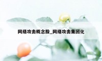 网络攻击概念股_网络攻击集团化