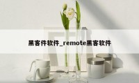 黑客件软件_remote黑客软件